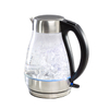 Electric Kettle 1.7L Glass Water Kettle Cordless Electric Teapot with LED Belt