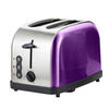2-Slice Toaster Stainless Steel Toaster with 6 Bread Shade Setting Wide Slot